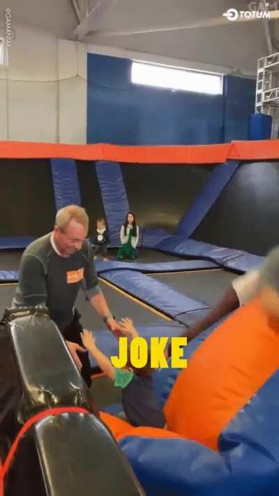 Flew over your head.