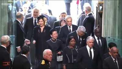 Hand shake ignored and slapped