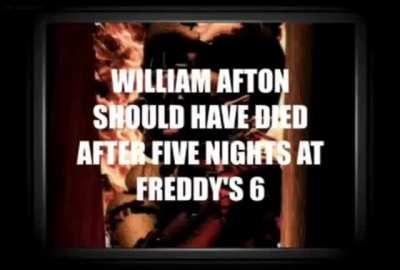 I HATE WILLIAM AFTON 😠