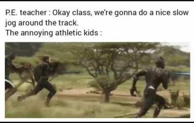 Yeah we get it you're fast