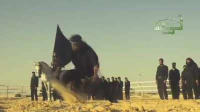 Actual footage of training for Aleppo and Hama offensive