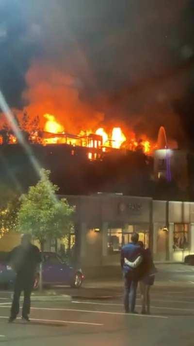 Massive fire in sugarhouse