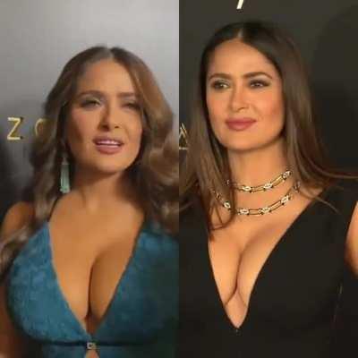 Salma Hayek (Golden Globes 2020 & Eternals Premiere 2021)