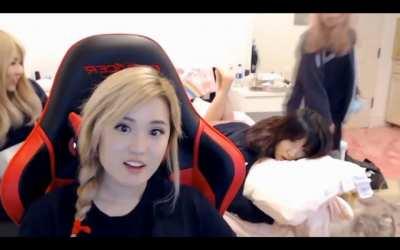 Lily slaps Aria's butt multiple times and she didn't even flinch (nice jiggle)