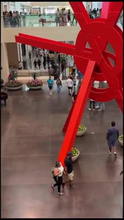 Wife tests husband's spacial awareness