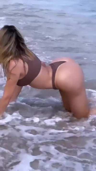 Let's go frolic in the surf.