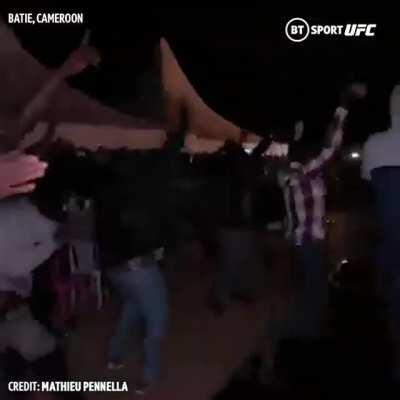 Francis Ngannou's Hometown in Cameroon Went Wild at 5:15 AM When He Knocked Out Stipe Miocic