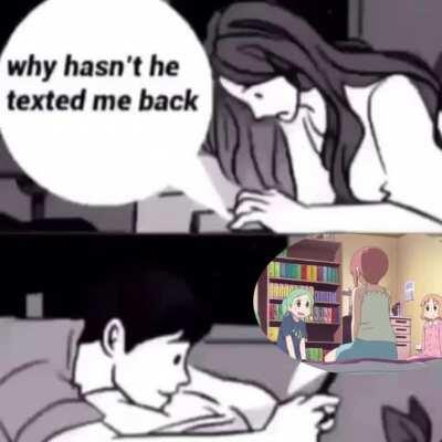 why hasn't he texted me back