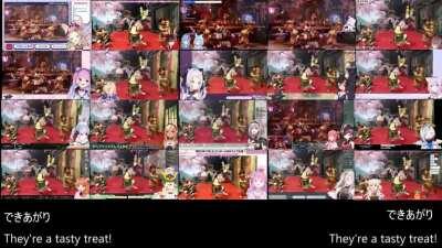 Monster Hunter Rise Dango Song with (most of) Hololive