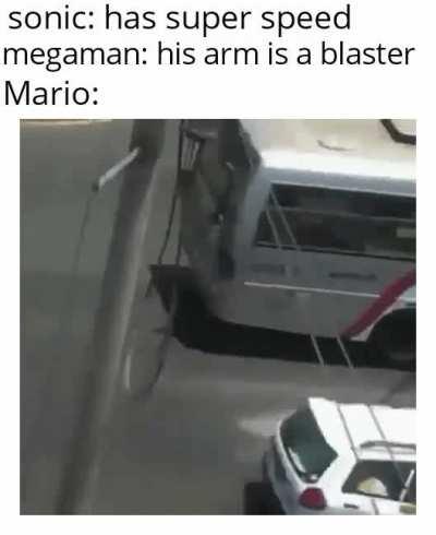 Mario destroyed dr Manhattan