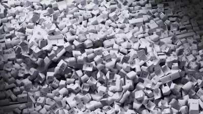 new keyboard simulation render with sound design, drop your thoughts