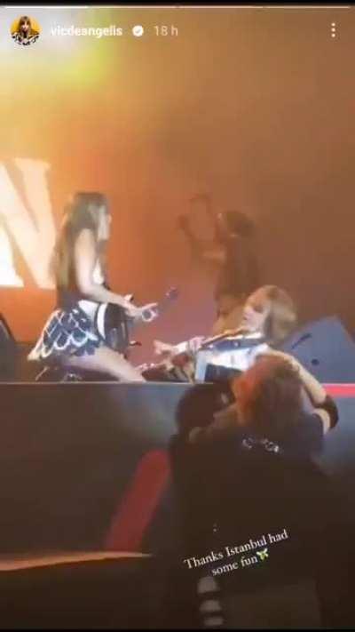 Straight from her ig stories 😍, she really loves to risk her account