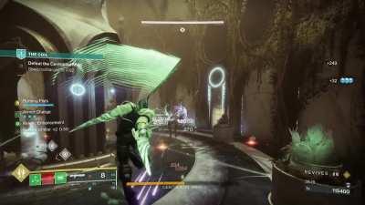 So, the Lethal Melee Recharge wish works on hits, not just final blows...