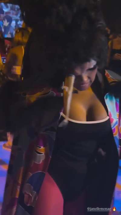 Janelle during Wondaween party | IG November 2025
