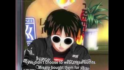 Shinji and the gang wear DRIP