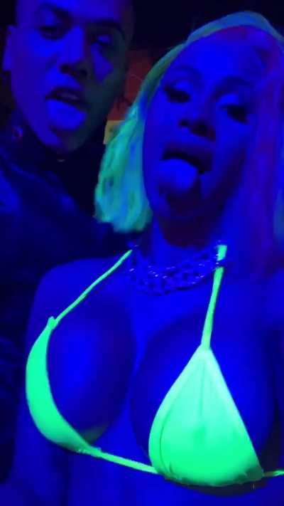 She got me ready to bust