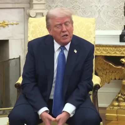 Trump blames himself for trade deals: “I blame the president of the United States that happened to be sitting when these deals were made. Disgraceful.” | Trump himself signed these deals