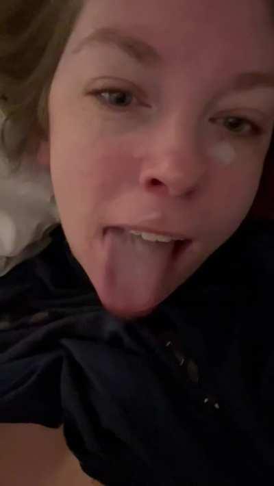 His pullout game was strong… this time 😉