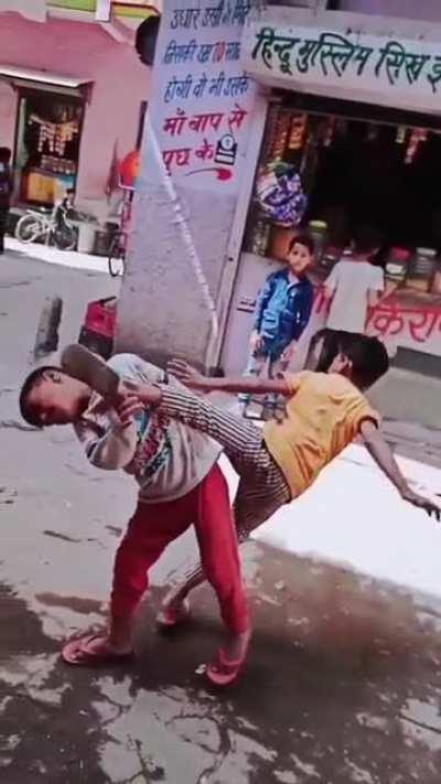 Indian karate kid