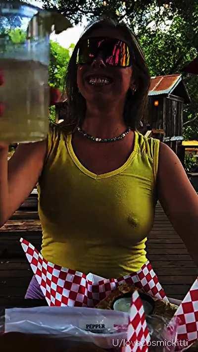 Both Tits Pokies (Also With Darkening And Sharpening To Show The Pokies Better)