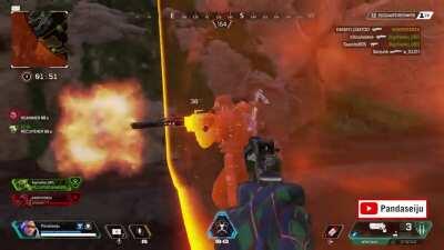 Highly skilled wingman team-wipe. Brace yourself, you won't see that everyday