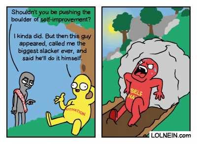 Atleat I am improving. Right?