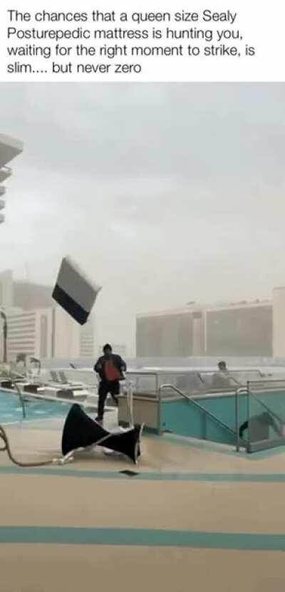 HMFT after i get hit by a temperpedic mattress