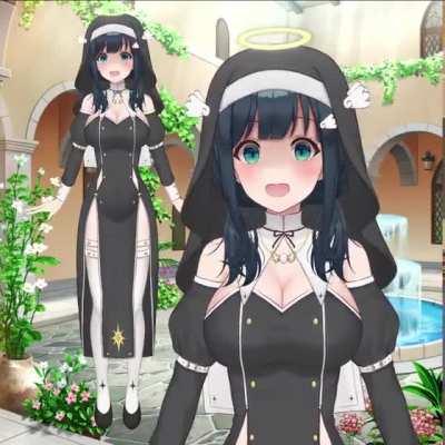 Hi Reddit! It's Nene Amano! My new outfit is out! Are you ready to confess to sister tenshi?