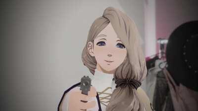 Why does she have a gun?