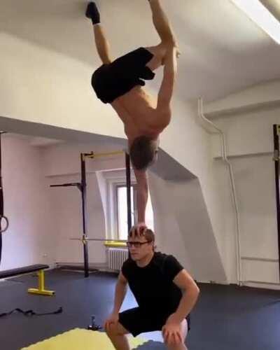 When you've done all the gymnastic tricks in the gym