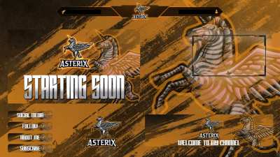 Just designed a custom Twitch overlay set – would love feedback from fellow streamers!