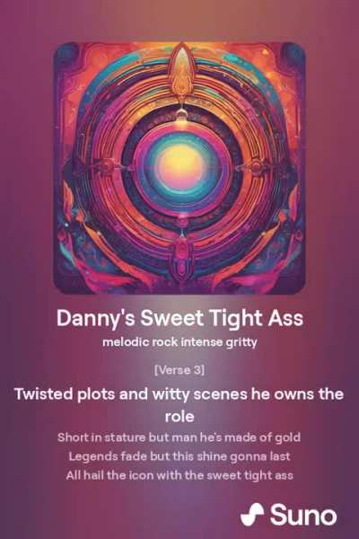 Danny's Sweet Tight Ass (rock)
