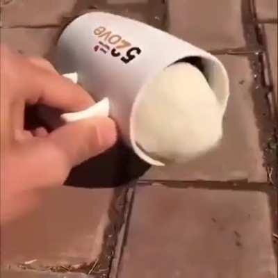 A glass of milk to drown out your sorrow