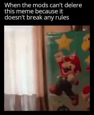 Haha low effort meme go brrr