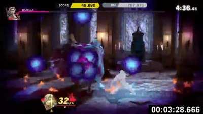 The most fascinating parry I have ever pulled while speed running classic mode.