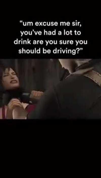 UUUMMM acshully you shouldnt be driving drinks