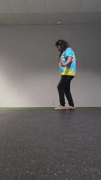 First time jumping after a long break