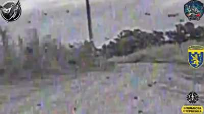 Russian soldiers ambushed by Ukrainian 