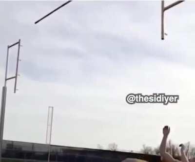 Missed it by an inch..