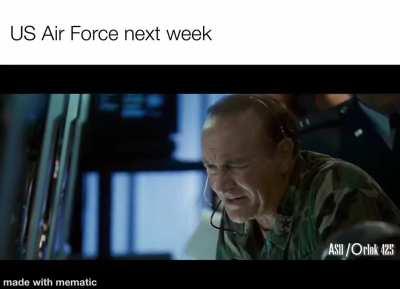 Epic air battle next week