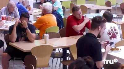 Next time someone interrupts me whilst having a business call…