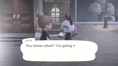 ummmmmm excUSE you Olivia, I'M the one who gave you that dress >:(