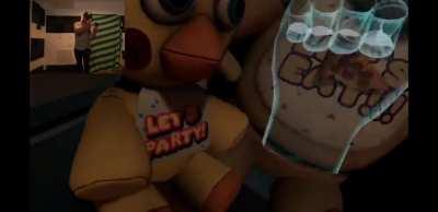 One of the best moments in the fnaf series (jumpscare warning)