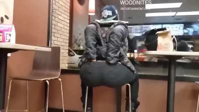 Young Bunzforever flexing