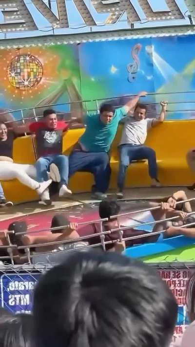 Wearing the wrong pants on the wrong ride