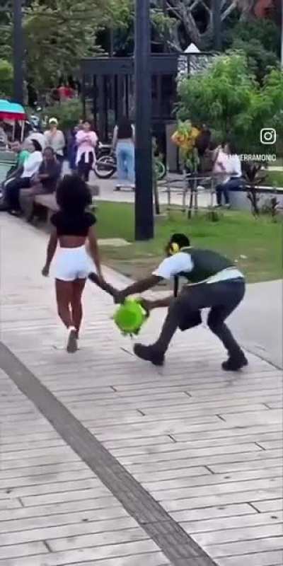 Prankster causing freakouts like leaves in autumn..