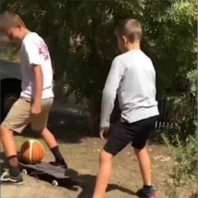 HMJB while I jump on this skateboard