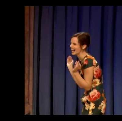 The legs on Emma Watson