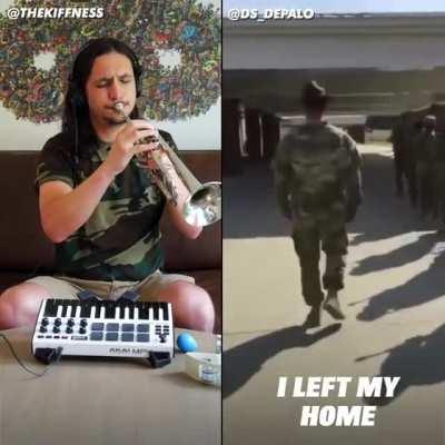 Drill Sergeant DePalo X The Kiffness - I Left My Home