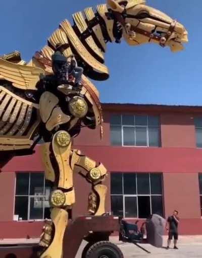 Giant Mechanical Horse